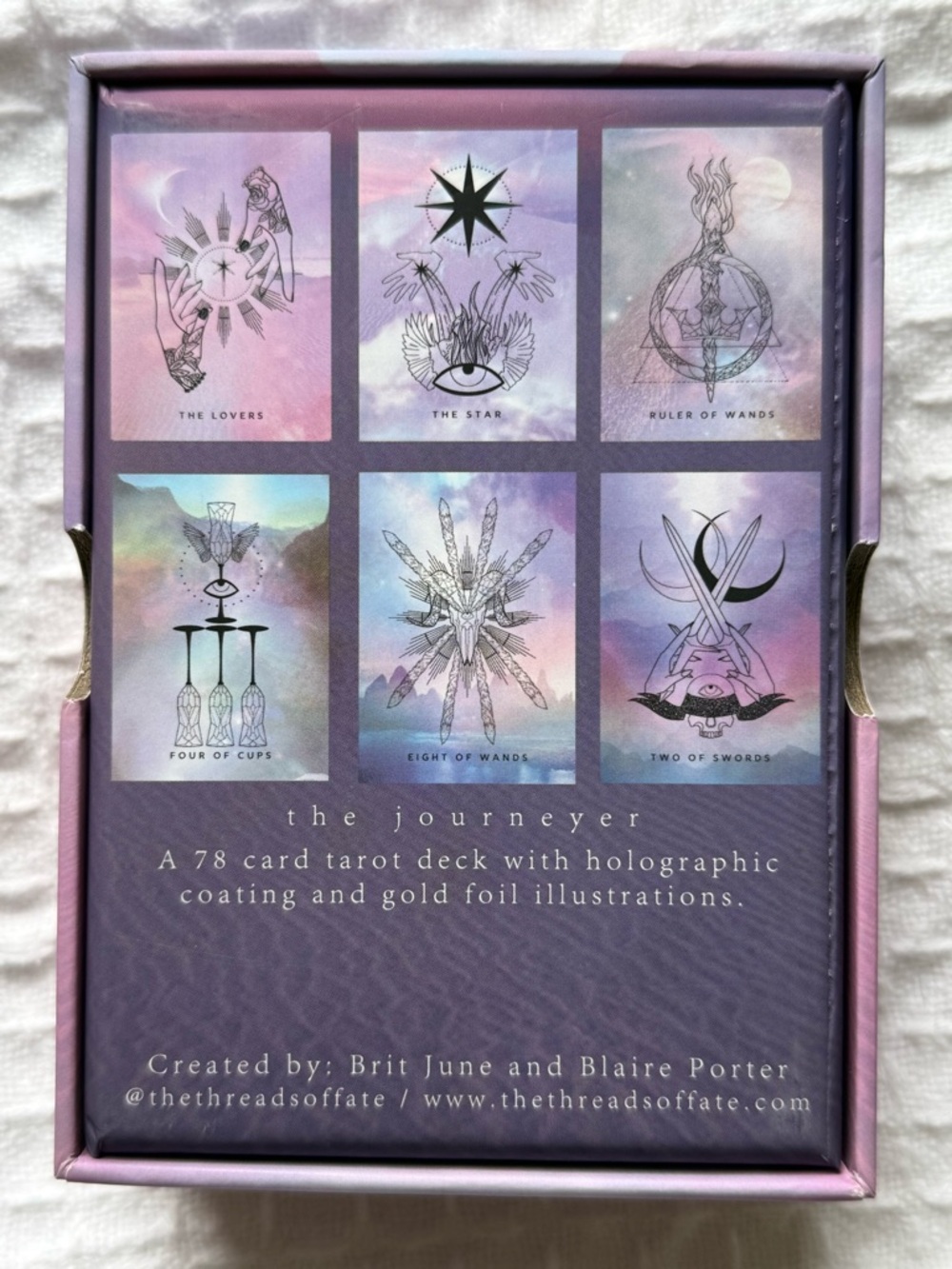 Tarot Deck by Threads of Fate - Picture 2 of 9